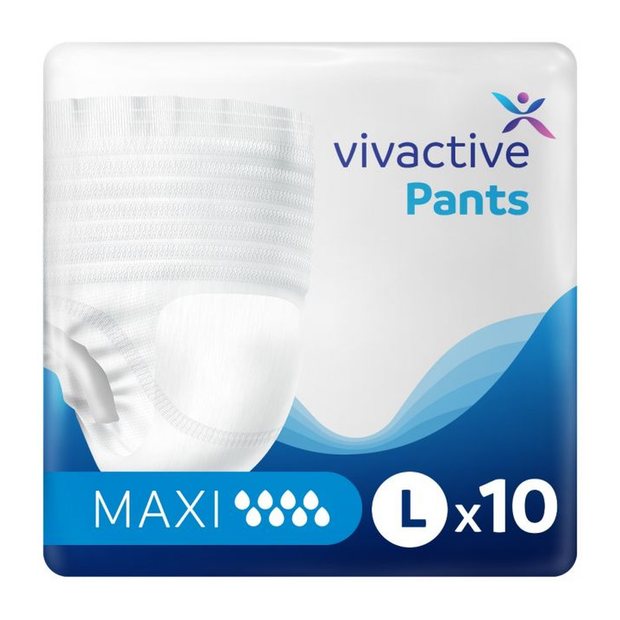 Vivactive Pants Plus Large 10 Pack