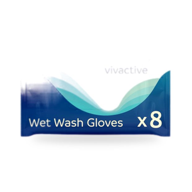 Vivactive Wet Wash Gloves x8